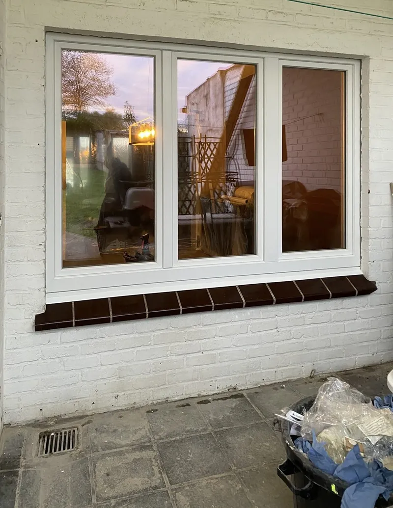 Fenêtre PVC, après les travaux
