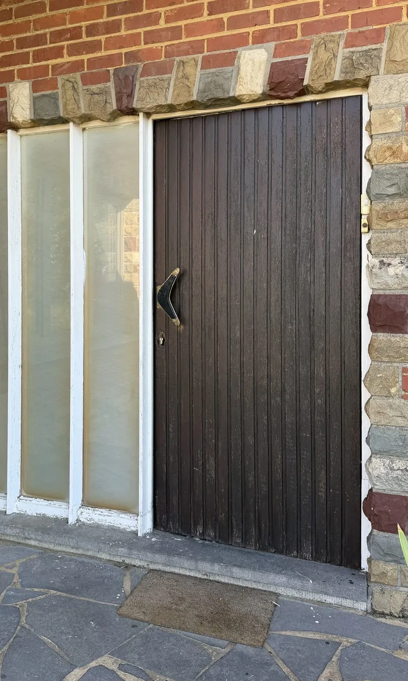 Ancienne porte, avant les travaux