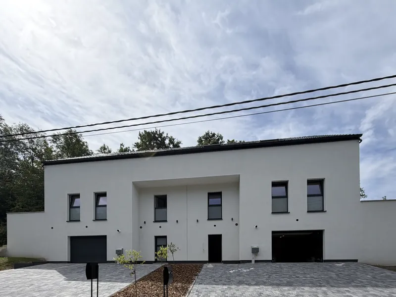 Maisons terminées, après les travaux